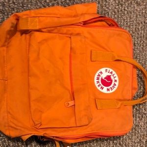 Fjallraven Kanken Orange Backpack
